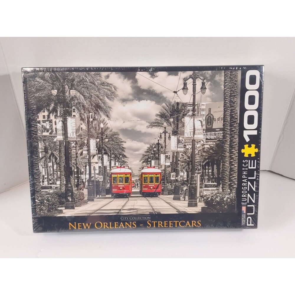 EuroGraphics New Orleans Streetcars Puzzle (1000-Piece), 6000-0659